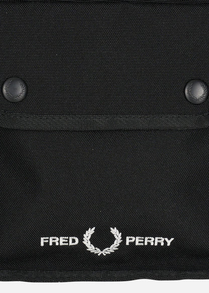 Fred Perry Tassen  Branded side bag - black 