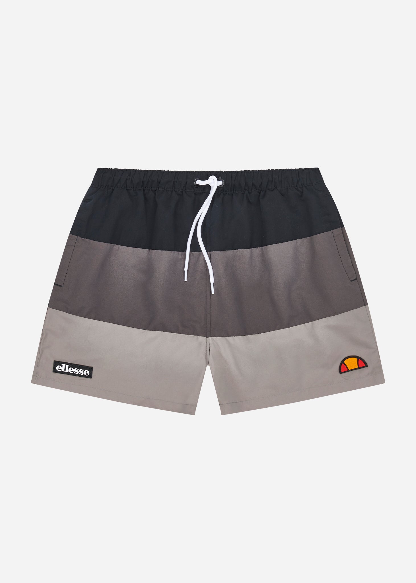 Ellesse Zwembroeken  Cielo swimshort - khaki black white 