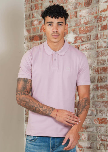 Hugo Boss Polo's Passenger - light pastel purple