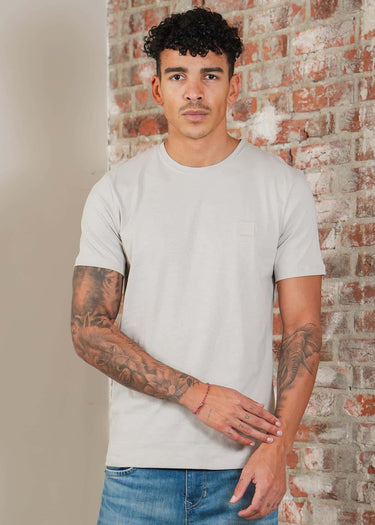 Hugo Boss T-shirts Tales - open grey 070