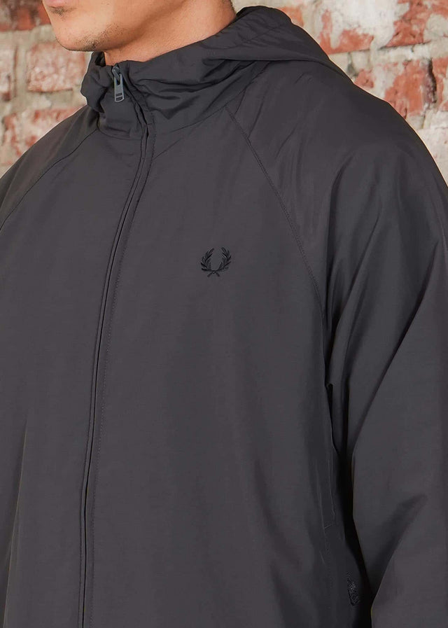 Fred Perry Jassen Hooded shell jacket - anchor grey