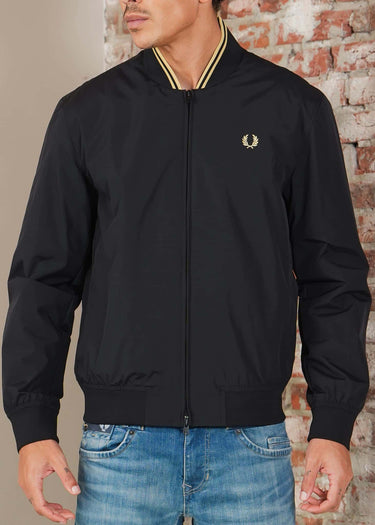 Fred Perry Jassen Brentham bomber jacket - black