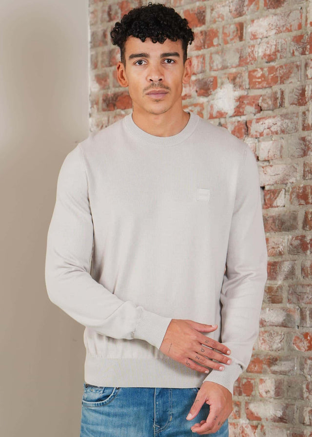 Hugo Boss Truien Kanovano s - open grey