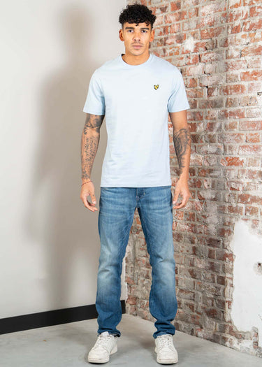 Lyle & Scott T-shirts Plain t-shirt - opal blue