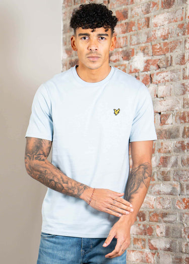 Lyle & Scott T-shirts Plain t-shirt - opal blue