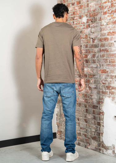 Lyle & Scott T-shirts Plain t-shirt - khaki ash