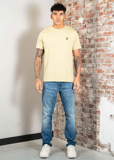 Lyle & Scott T-shirts Plain t-shirt - herb green
