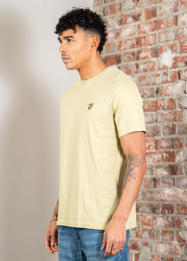 Lyle & Scott T-shirts Plain t-shirt - herb green