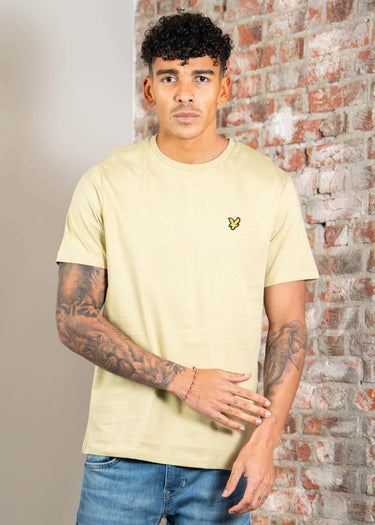 Lyle & Scott T-shirts Plain t-shirt - herb green