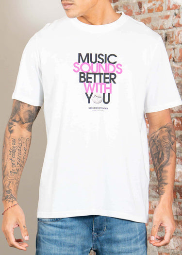 Weekend Offender T-shirts Bangalter - white