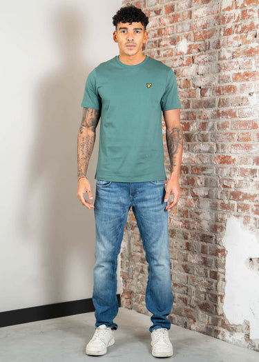 Lyle & Scott T-shirts Plain t-shirt - everglade