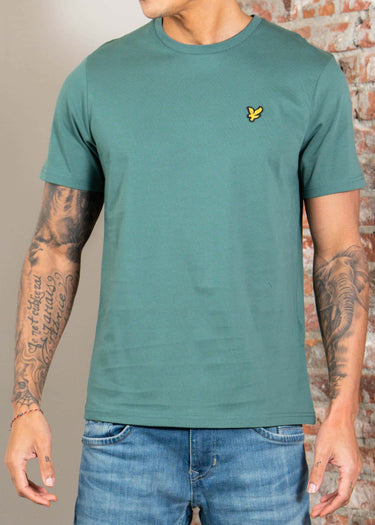 Lyle & Scott T-shirts Plain t-shirt - everglade