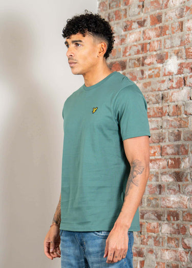 Lyle & Scott T-shirts Plain t-shirt - everglade