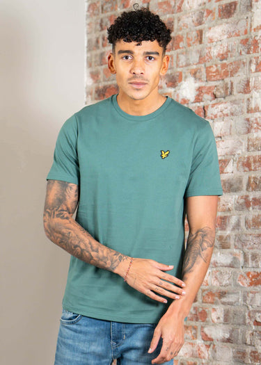 Lyle & Scott T-shirts Plain t-shirt - everglade