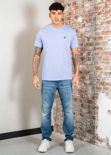 Lyle & Scott T-shirts Plain t-shirt - bubble blue