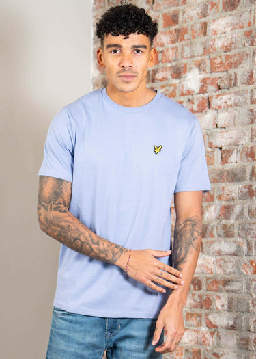 Lyle & Scott T-shirts Plain t-shirt - bubble blue