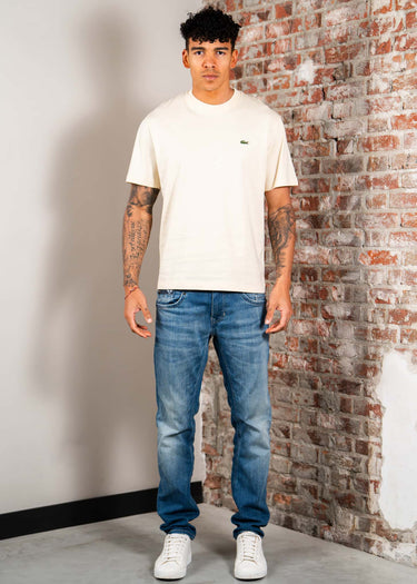 Lacoste T-shirts Cotton t-shirt - naturel clair
