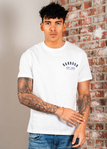Barbour T-shirts Barbour preppy t-shirt - white