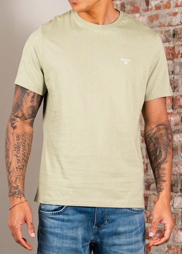 Barbour T-shirts Barbour essential sports t-shirt - sea green
