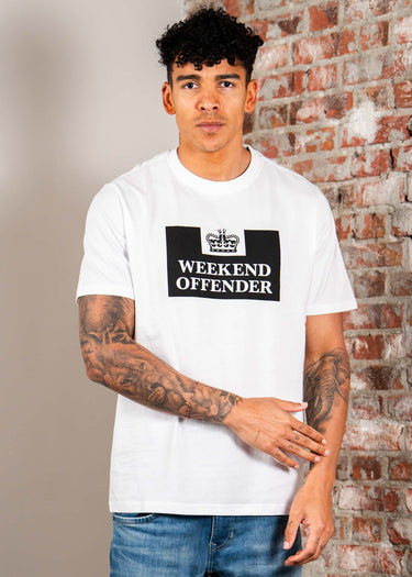 Weekend Offender T-shirts Prison - white