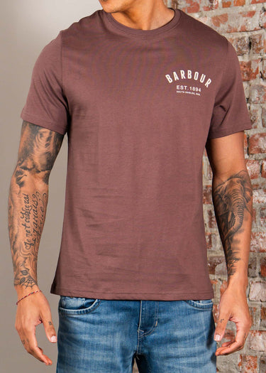 Barbour T-shirts Barbour preppy t-shirt - peppercorn