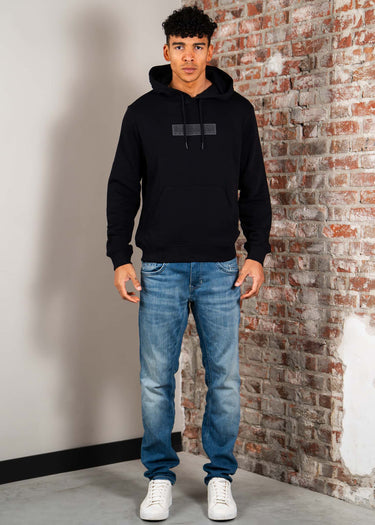 Napapijri Hoodies B box logo h 1 - black beauty