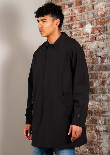 Aquascutum Jassen Softshell trench coat - black