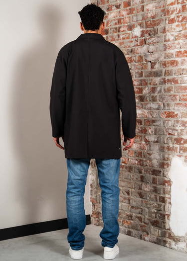 Aquascutum Jassen Softshell trench coat - black