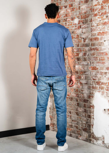 Ellesse T-shirts Venire tee - navy light yellow