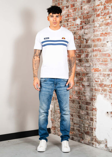 Ellesse T-shirts Venire tee - white blue