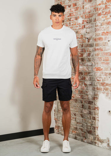 Marshall Artist Korte Broeken Ainsdale cargo short - black