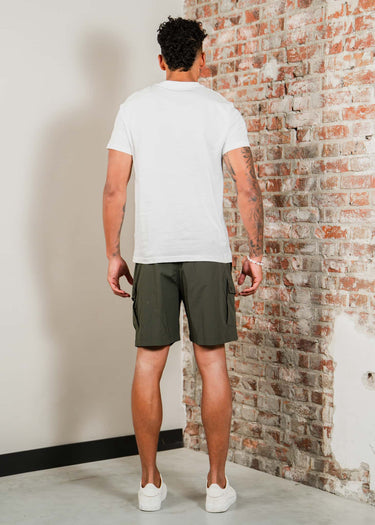 Weekend Offender Korte Broeken Baraki travel stretch cargo - black forest