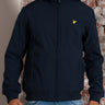 Lyle & Scott Jassen Fleece back softshell jacket - dark navy