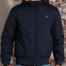 Fred Perry Jassen Hooded brentham jacket - navy