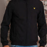 Lyle & Scott Jassen Fleece back softshell jacket - jet black