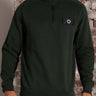 MA.Strum Truien Neo quarter zip sweat - oil slick