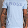 Hugo Boss T-shirts Thinking - open blue
