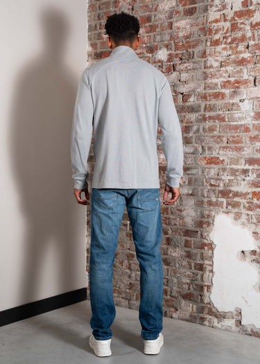 MA.Strum Vesten Pique full zip - battleship grey