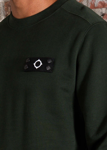 MA.Strum Truien Neo sweat - oil slick