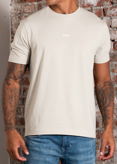 Hugo Boss T-shirts Tchup - light beige