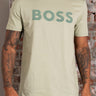 Hugo Boss T-shirts Thinking 1 - open green