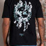 Marshall Artist T-shirts Camo erosion t-shirt - black