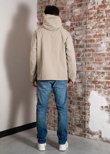 Barbour Jassen Barbour wylam showerproof jacket - concrete northshore