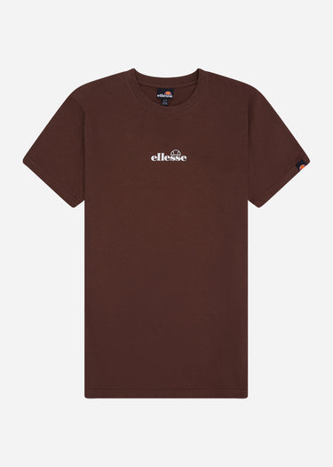 Ellesse T-shirts  Ollio tee - dark brown 