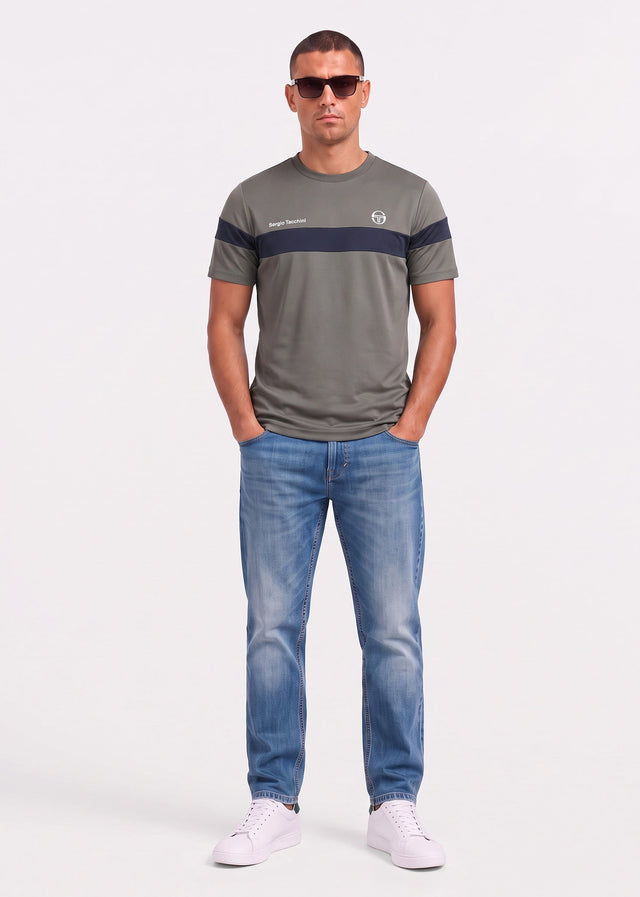 Sergio Tacchini T-shirts Leone pl t-shirt - forest night
