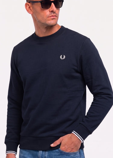 Fred Perry Truien Crew neck sweatshirt - navy
