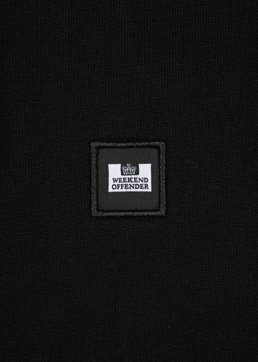 Weekend Offender Hoodies  Ribbe - black 
