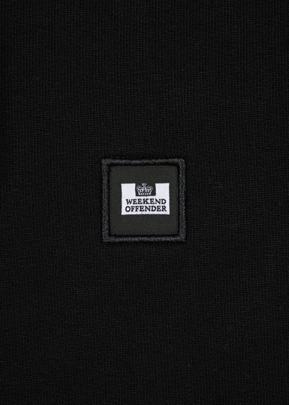 Weekend Offender Hoodies  Ribbe - black 
