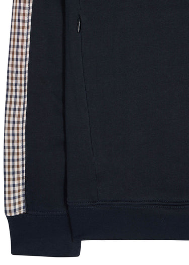 Weekend Offender Hoodies  Lo sung - navy house check 