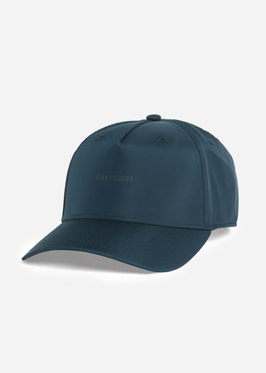 Lyle & Scott Petten Shell fabric cap - dark navy